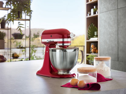 KitchenAid 4,8 L 5KSM185 Artisan Küchenmaschine Meatlover Metallfleischwolf 5KSMMGA Gr. 8