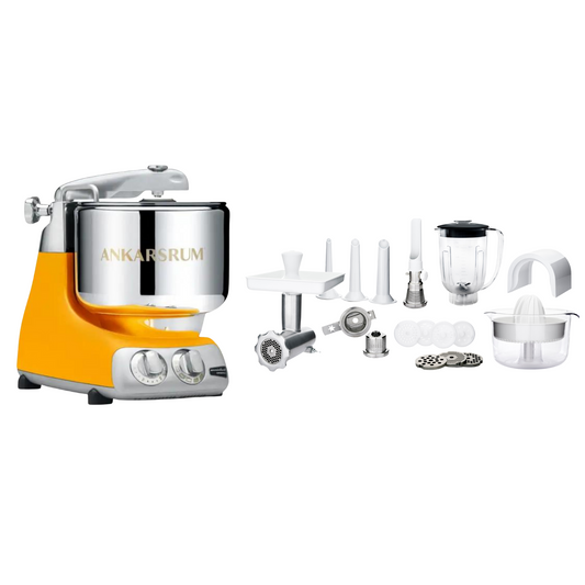 Ankarsrum Küchenmaschine Allrounderset mit Deluxe Zubehörset