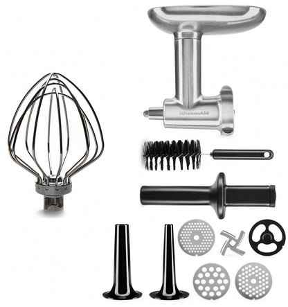 KitchenAid Metallfleischwolf plus Tschimm Whip Schneebesen