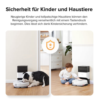 Roborock Q7 Max+ Saug- und Wischroboter mit Auto-Entleerungsstation